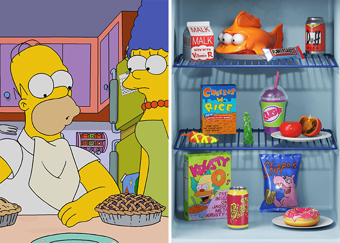 Designers Imagined What These Fridges From “The Simpsons”, “Game Of Thrones” And Other Popular Shows Would Look Like (6 Pics)