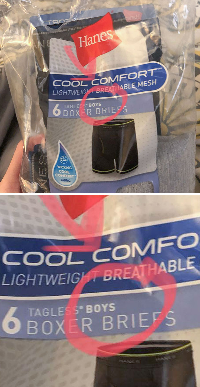 When Your Husband Won’t Stop Complaining About The Underwear You Put In His Stocking Being Too Tight