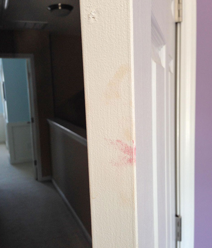 My Wife Ran Into The Side Of The Door