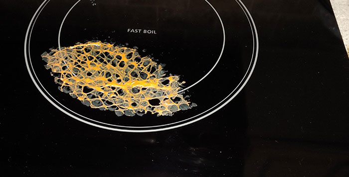 First Night In The New House And My Wife Cooks A Plastic Bag On The Brand New Stove