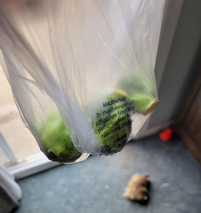 My Wife Thought She Ordered 3 Bags Of Brussel Sprouts. This Is What She Actually Ordered