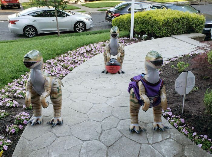 My Dad Is A Huge Golden State Fan, But My Husband Is Not. This Is What My Father Woke Up To This Morning After A Raptors Win