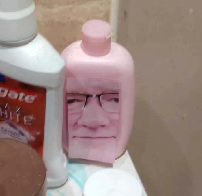 I've Been Hiding Pictures Of My Dad Around The House. This One Was My Favorite