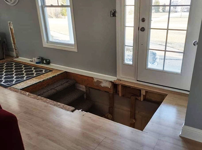 Maybe Consult Professionals Before Major DIY. Just Maybe