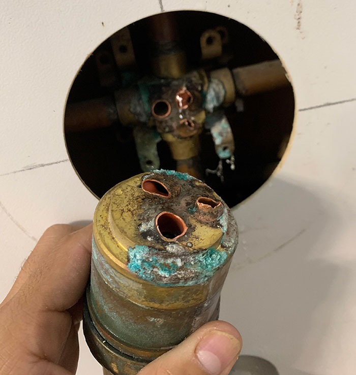 My Shower Was Leaking So I Tried To See If I Could Fix It. I Broke It Instead