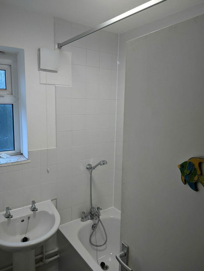 Having My Bathroom Remodeled And They Installed My Shower At Less Than Knee Height