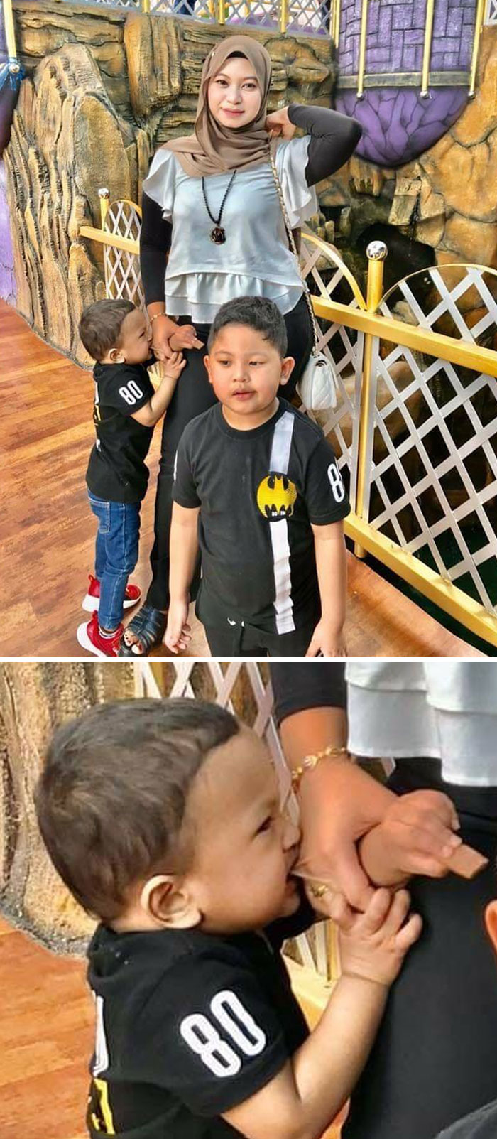 She’s Smiling Through The Pain