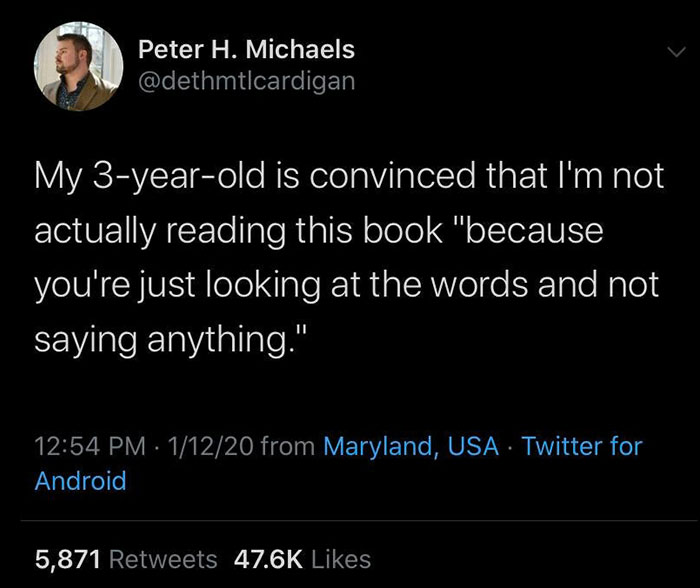 You're Not Saying Anything