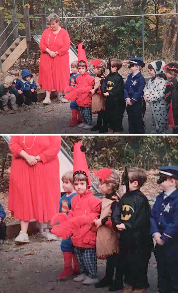 My Mom Once Dressed Me Up As A Lobster For Halloween