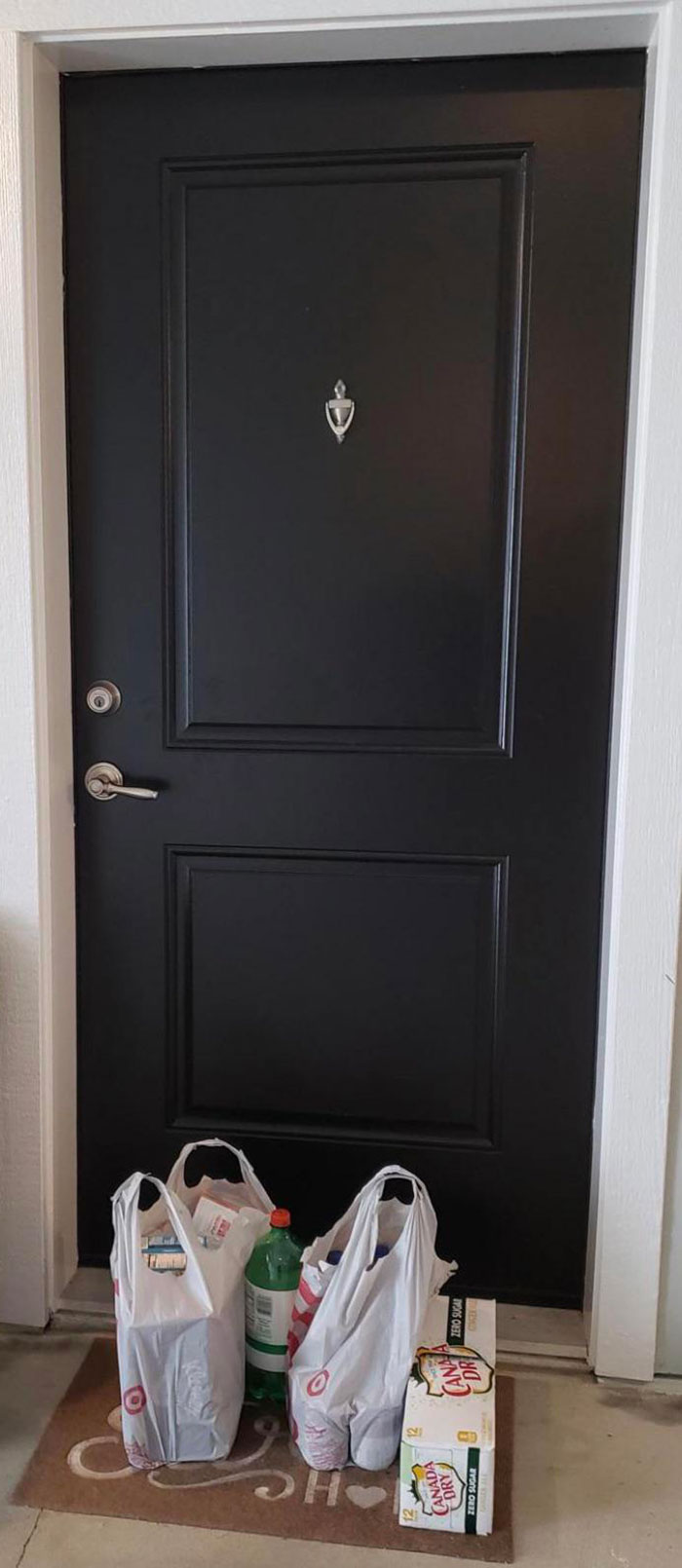 Tested Positive For Covid. Woke Up Today To Find A Shiped Order Of Meds, Chicken Noodle Soup, Etc. On My Doorstep From My Mom