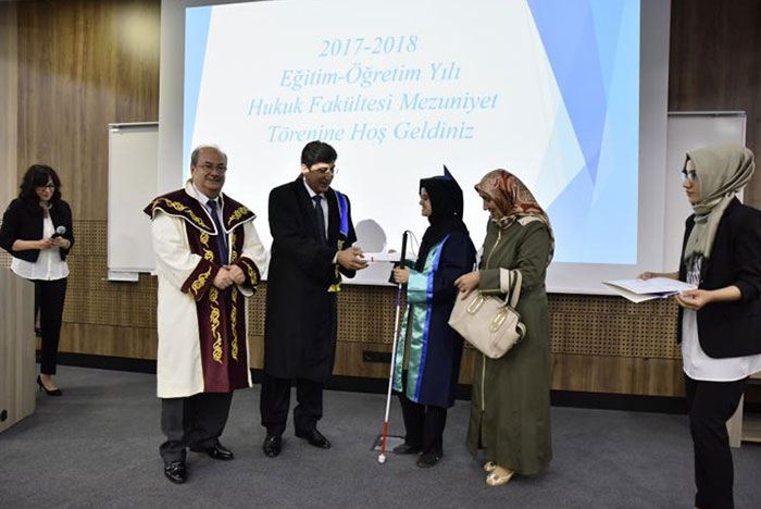 Mom Who Helped Her Blind Daughter Graduate From Law School, Received And Honorary Law Degree For Her Effort