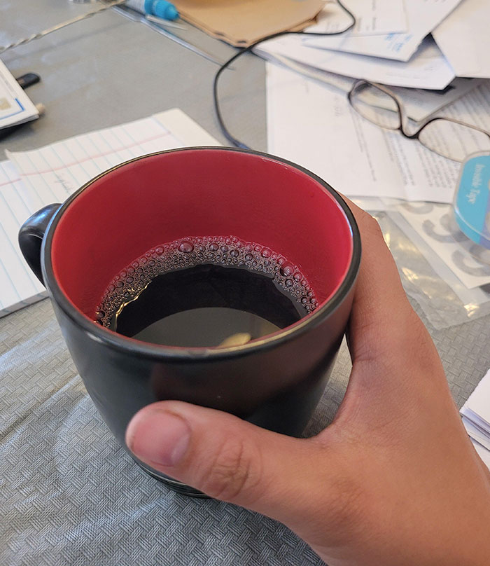 I Woke Up Today To Find Out My Mom Made Me A Cup Of Coffee Even Though She Doesn't Drink It Before She Left For Work