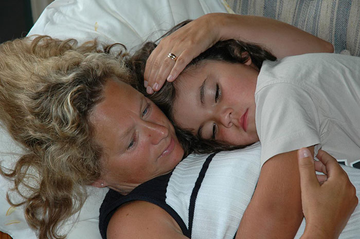 A Year And A Half-Ish After I Was Adopted. Me And My Mom