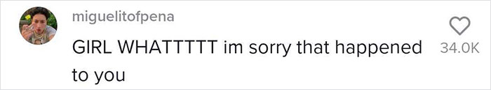 Comment expressing shock and support on tattoo artist behavior story.