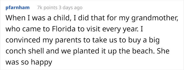 Woman Finds Out Her Dad Would Buy Seashells And Throw Them On The Beach For Her To Find When He Does The Same For His Grandkids Woman Finds Out Her Dad Would Buy Seashells And Throw Them On The Beach For Her To Find When He Does The Same For His Grandkids
