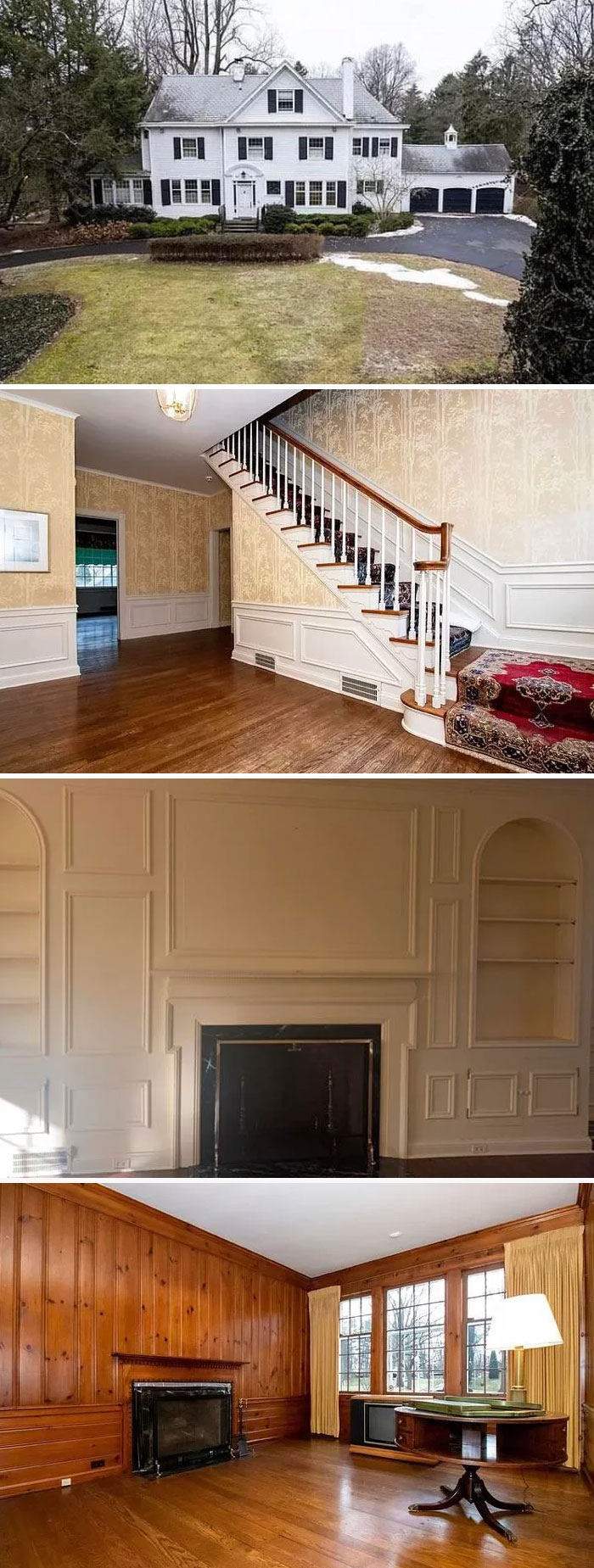 The Kitchen, Bedrooms And Bathrooms Will Need A Full Makeover But This Week For $390k We’re Closing On This 1.5 Acre 5500 Sqft 1903 Colonial With 5 Bedrooms, A Butler’s Quarter, A Library, A Sunroom And A Fully Finished Attic With 2 Additional Unofficial Bedrooms