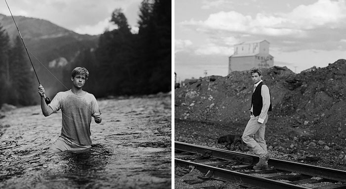Brad Pitt In 1991, Montana