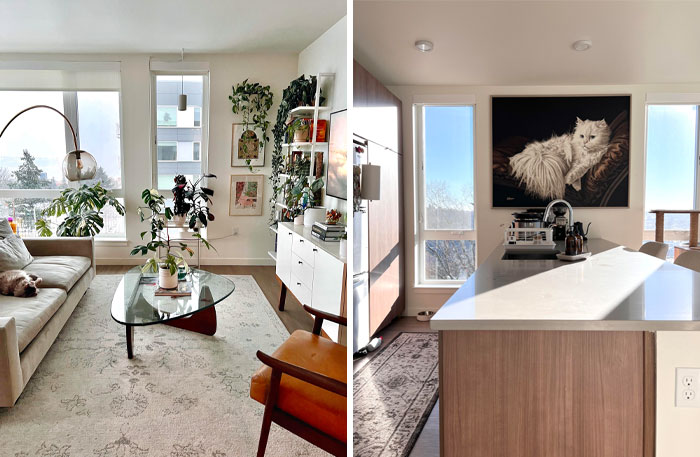 My Living Room And Kitchen Area - Constructive Criticism Welcome