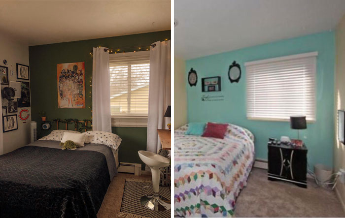 My 8 Year Old’s Room. Which We Lovingly Coined The “Cool Kid In The Movie’s Room.” Lol + A Before Of The Space For Fun!