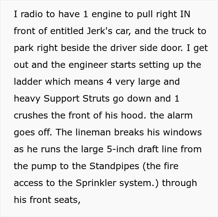 Entitled Jerk Keeps Parking His BMW In Emergency Vehicle Spot, Regrets Doing So After Female Firefighter Teaches Him A Lesson