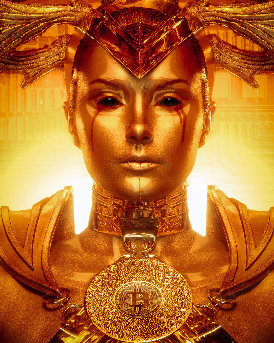 I Imagined What Bitcoin Would Look Like As A Person