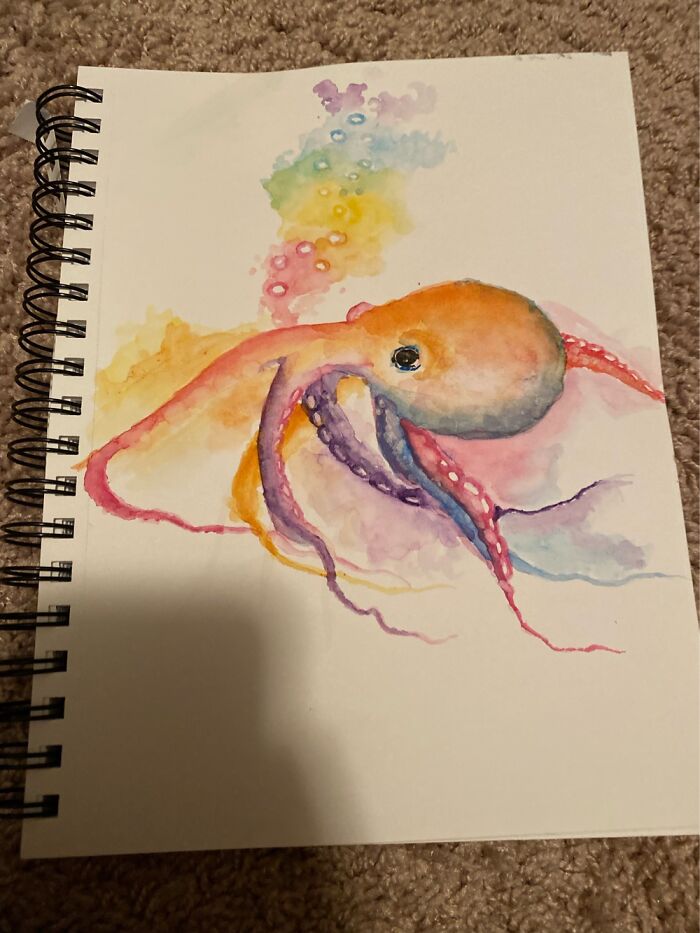 Rainbow Octopus