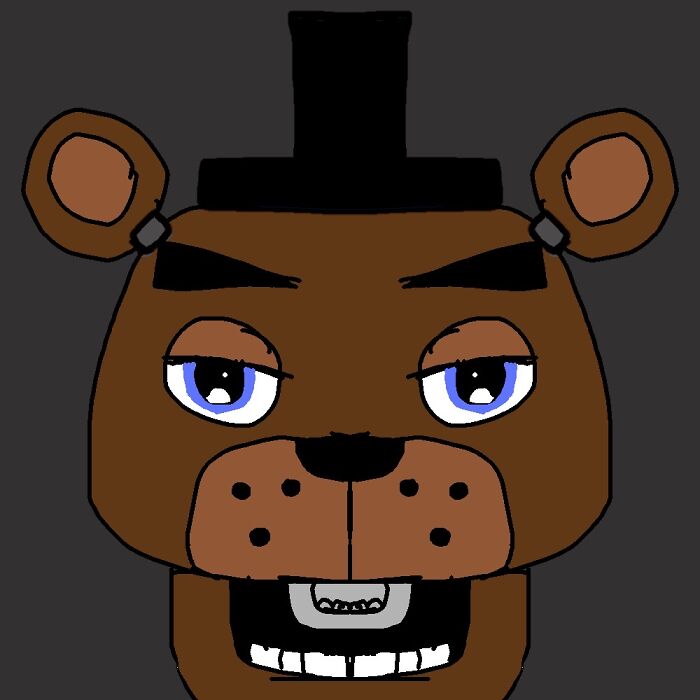 Freddy Fazbear Made On Ibispaintx