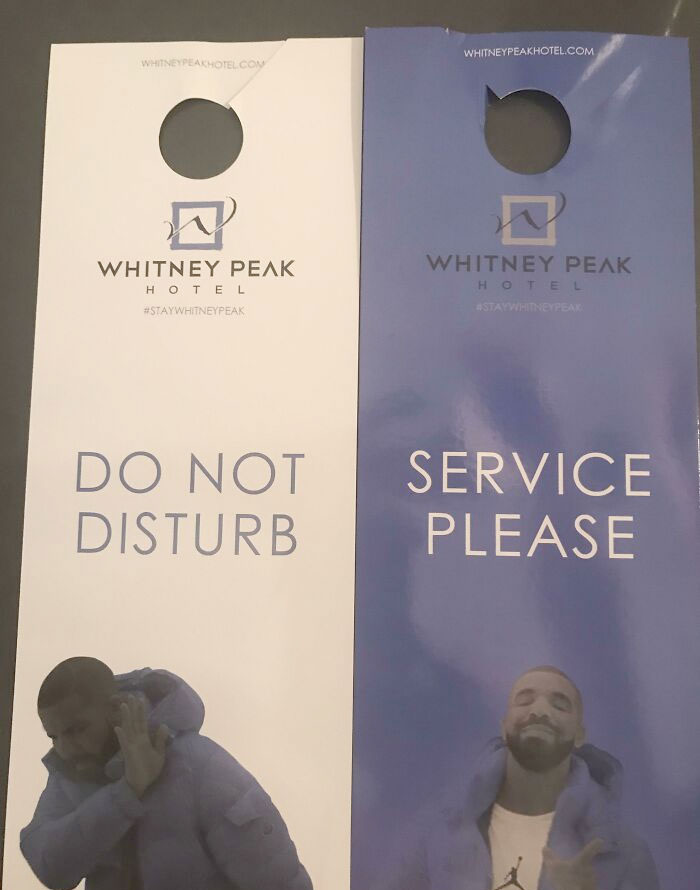 These Door Cards In My Hotel