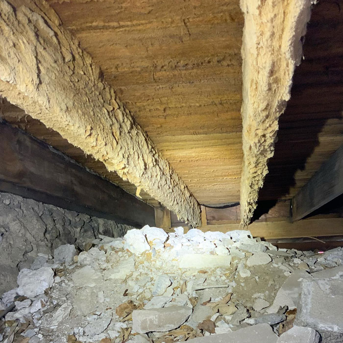 Furry Deck Joists Need A Shave!