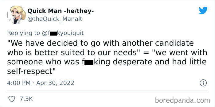 Company Sends An Email Explaining Why They Rejected A Candidate And The Internet Is Roasting Them