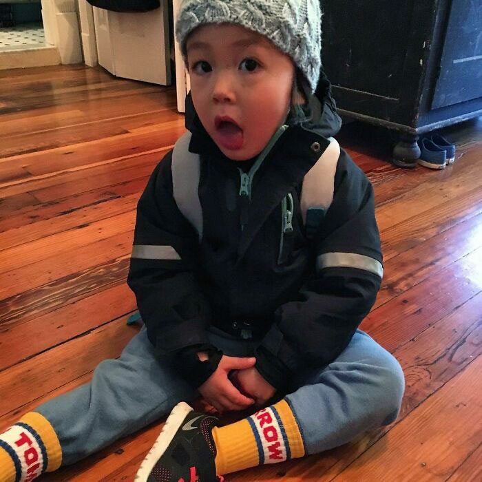 My Toddler Was Jumping On The Bed Flailing His Arms At My Eyes. I Asked Him What He Was Doing, Upon Which He Cheerfully Replied - I Want To Poke Your Eye Out