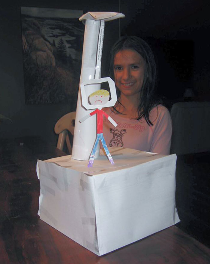 I Used To Make Gallows Out Of Paper When I Was 12