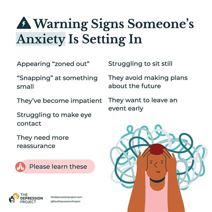 Warning Signs Anxiety Is Setting In