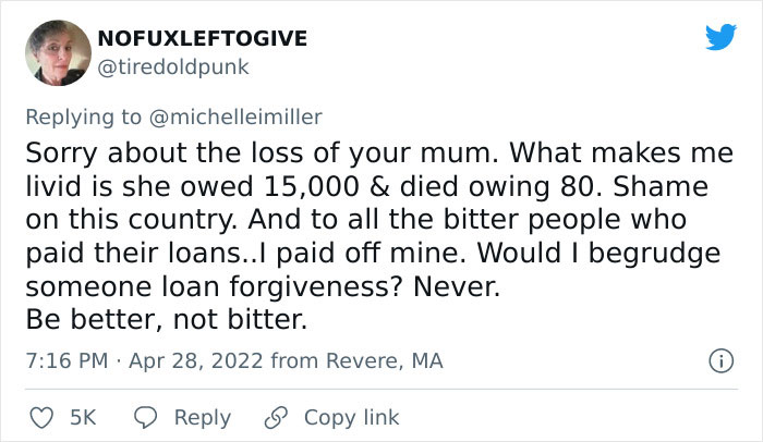 Woman Split Student Loan Payback With Her Mom, When She Passed Away She Found Out That She Owed $80K On $15K Of Debt Woman Split Student Loan Payback With Her Mom, When She Passed Away She Found Out That She Owed $80K On $15K Of Debt