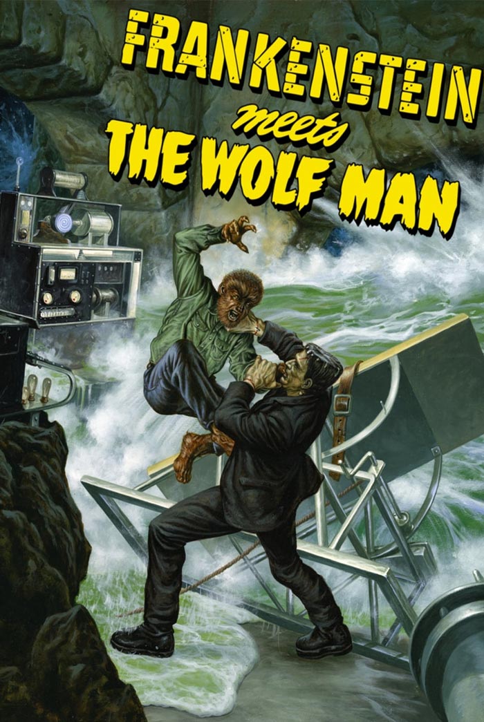 Frankenstein Meets The Wolf Man