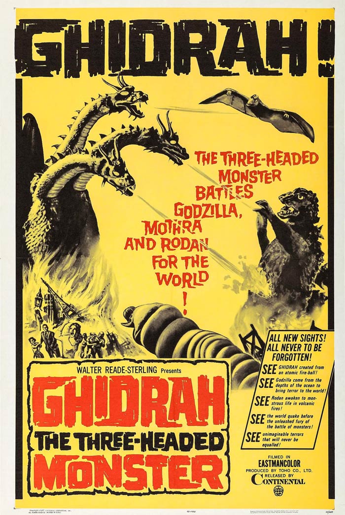 Ghidorah, The Three-Headed Monster