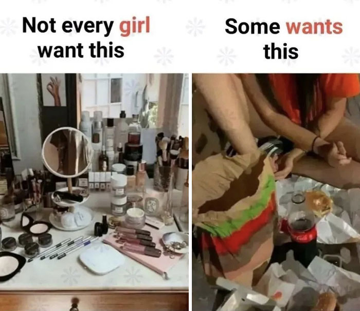 Omg Make Up? I Rather Have Food Eh He I'm So Different