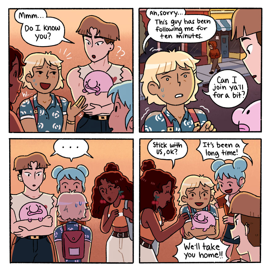 Meet The “Blobby And Friends” Comics Highlighting Social Injustice In The Modern World (40 New Pics)