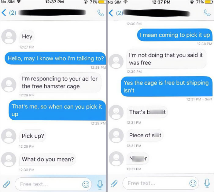 A Hamster Cage, That's Free....just Wow