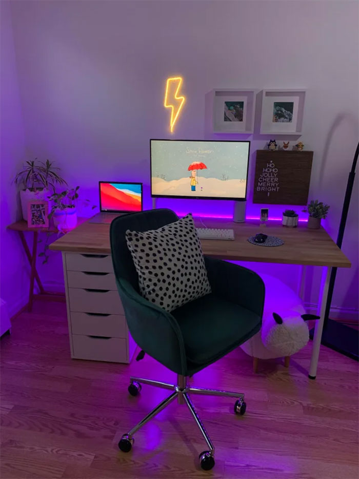 Boyfriend Surprised Me With A New Wfh Setup. Special Shout Out To Gerton, Alex And Adils. Merry Christmas Everyone!