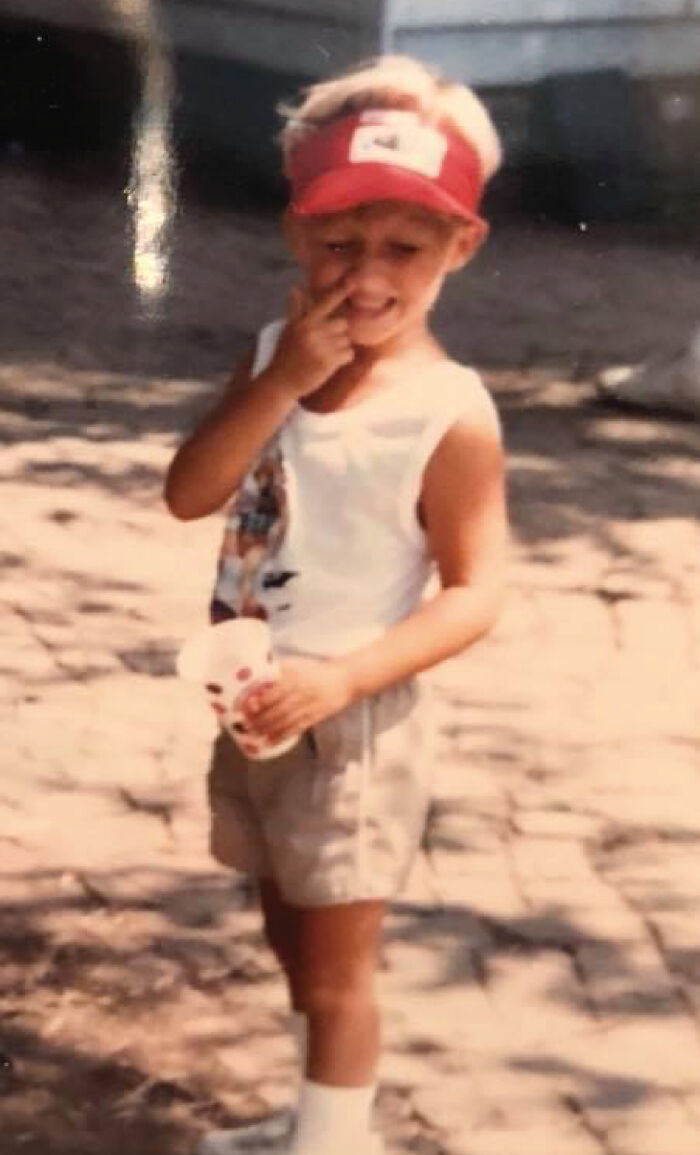 A Young Artist Picking His Ideas