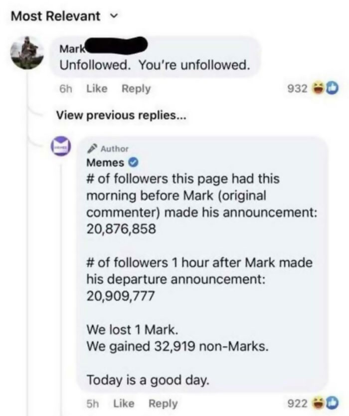 Memes Twitter Destroys Mark