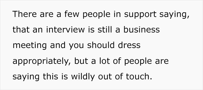 &ldquo;Should It Matter?&ldquo;: Recruiter Raises A Concern After A Candidate Didn&rsquo;t Make It Through In Part Because Of What They Were Wearing