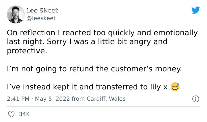 "Never Come Back To My Restaurant": Chef Bans Rude Restaurant Patrons And Gives $1,350 Bill To 22 Y.O. Employee They Disrespected