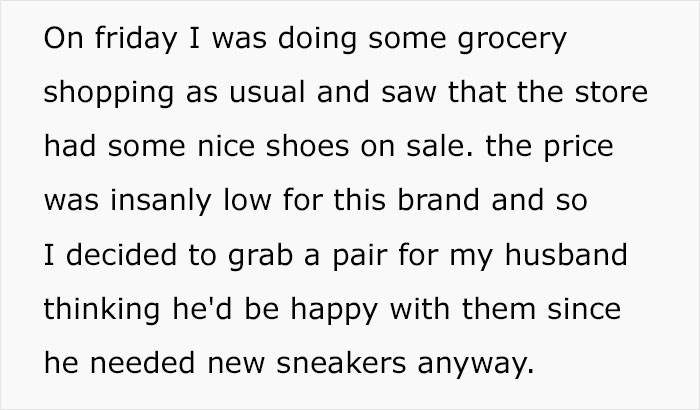 Man Flips Out When Wife "Steals" From Him To Buy Him Sneakers, Gets Angrier After She Corrects Her "Mistake"