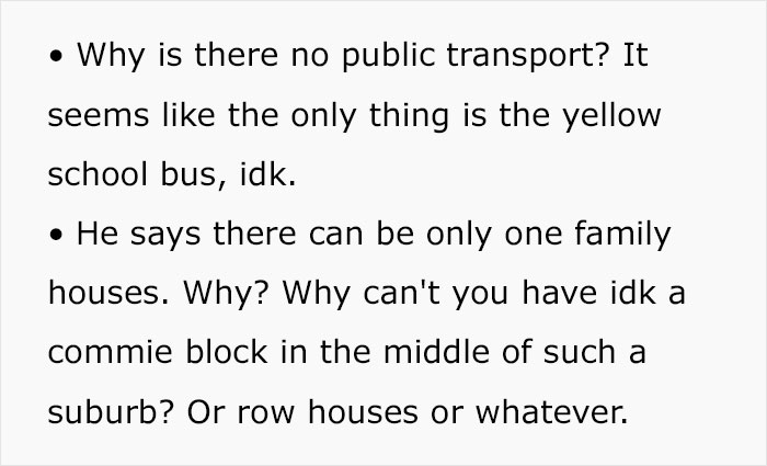 European Is Shocked To Learn How American Suburbs Work, Goes Online To Ask Some Accurate Questions European Is Shocked To Learn How American Suburbs Work, Goes Online To Ask Some Accurate Questions
