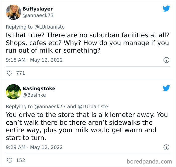 European Is Shocked To Learn How American Suburbs Work, Goes Online To Ask Some Accurate Questions European Is Shocked To Learn How American Suburbs Work, Goes Online To Ask Some Accurate Questions