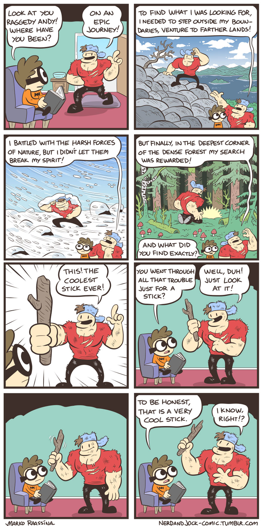 This Artist Makes Quirky Comics With Sudden Twists