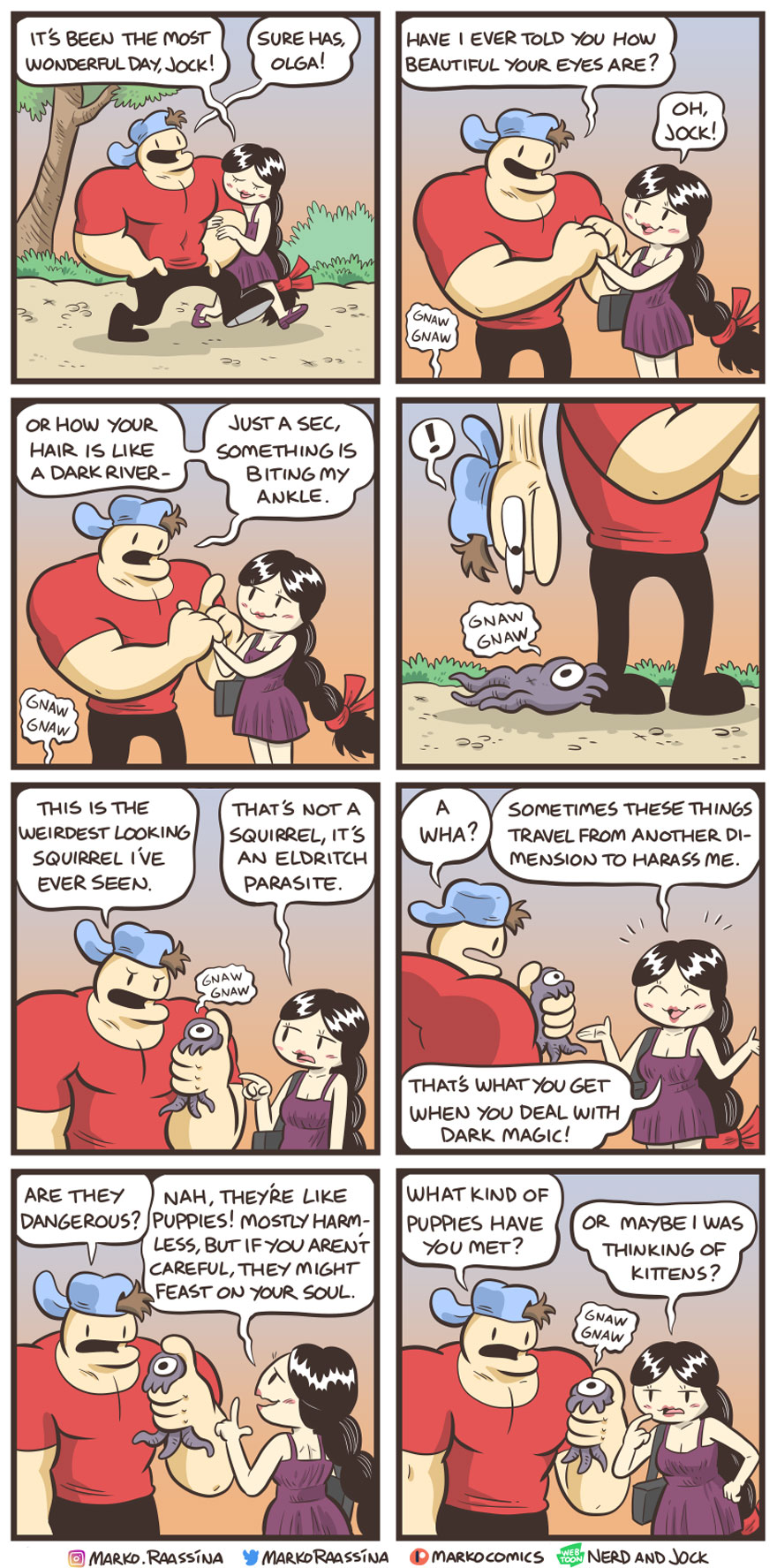 This Artist Makes Quirky Comics With Sudden Twists