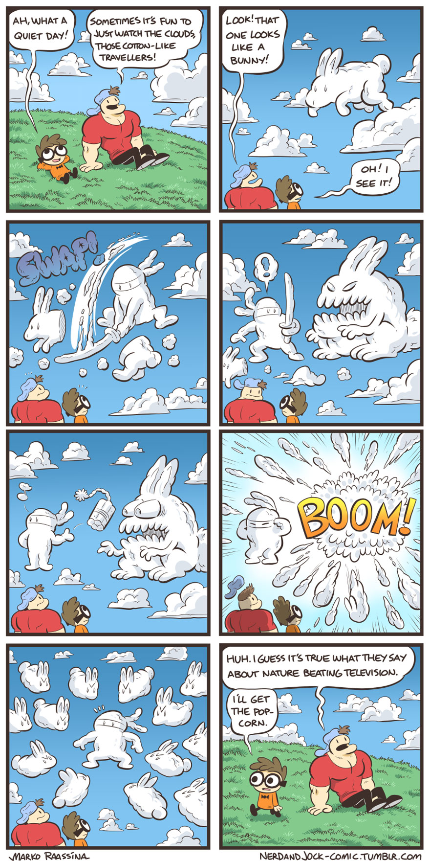 This Artist Makes Quirky Comics With Sudden Twists